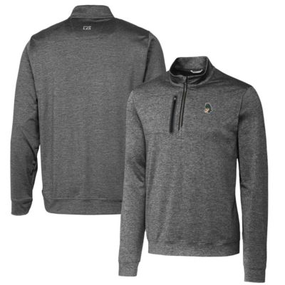 NCAA Michigan State Spartans Vault Big & Tall Stealth Quarter-Zip Pullover Top