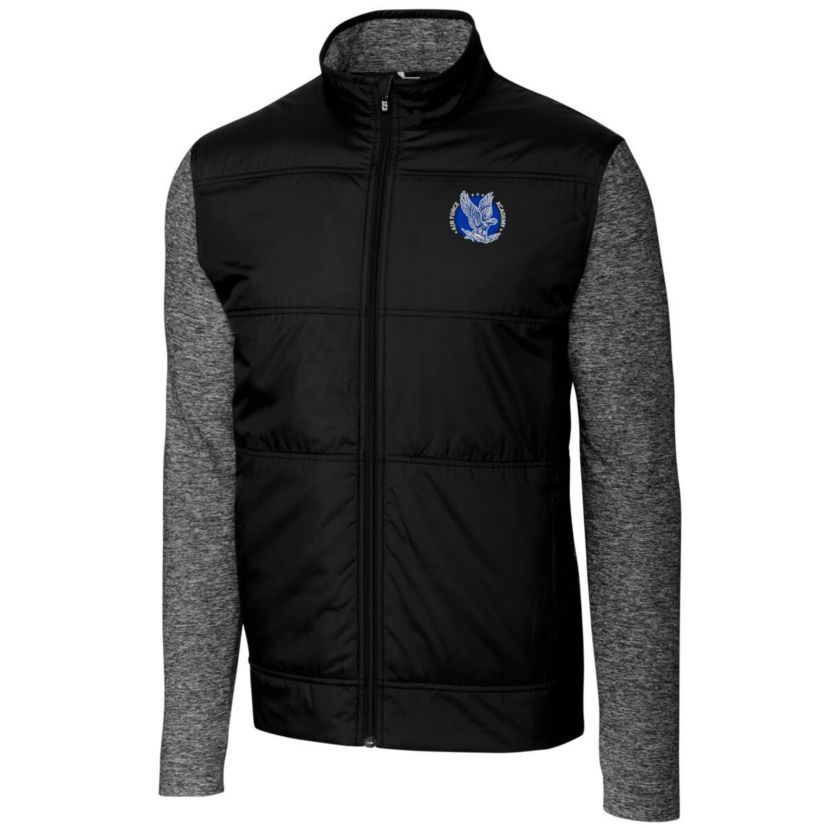 NCAA Air Force Falcons Vault Big & Tall Stealth Hybrid Quilted Full-Zip Windbreaker Jacket
