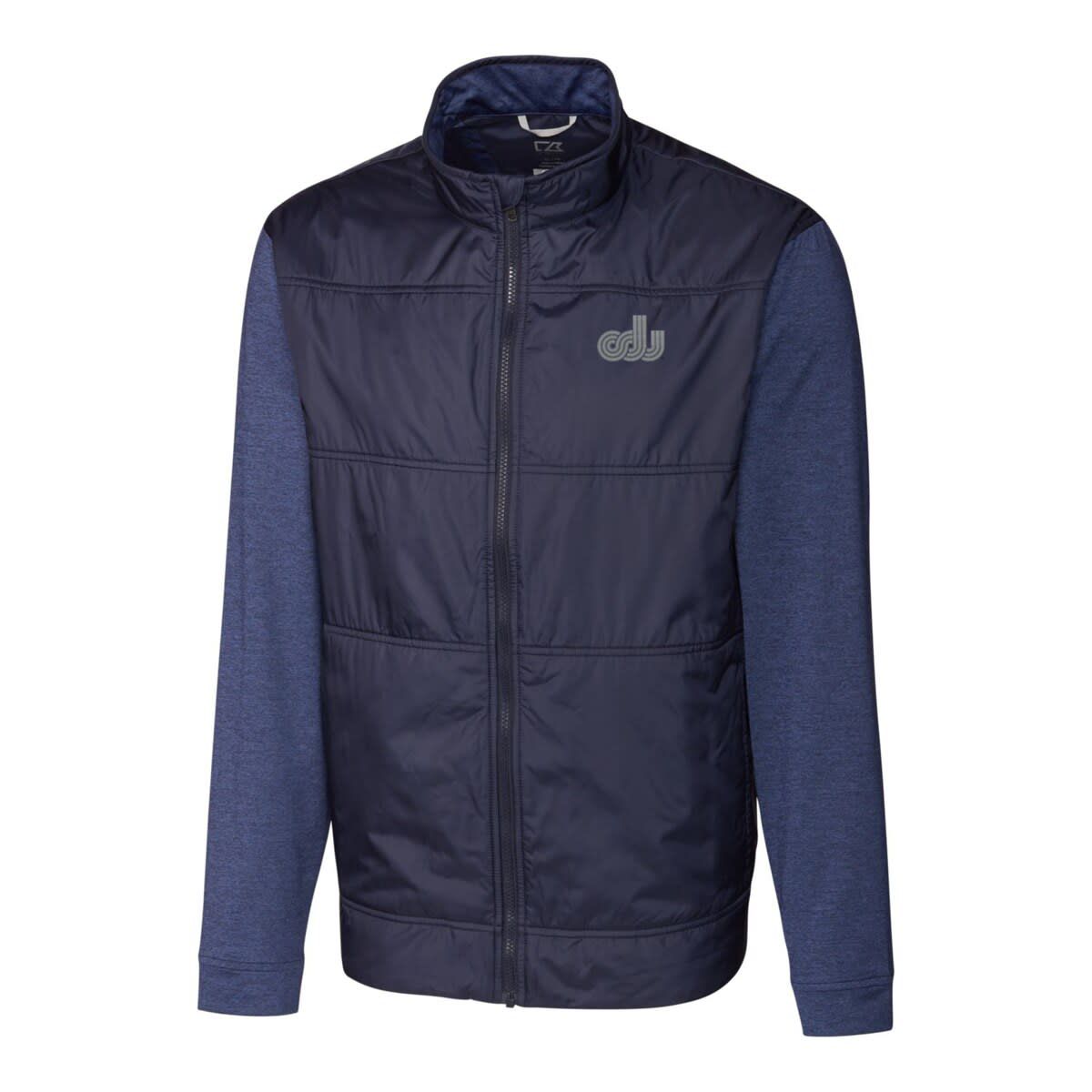 NCAA Old Dominion Monarchs Vault Big & Tall Stealth Hybrid Quilted Full-Zip Windbreaker Jacket