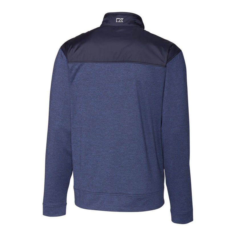NCAA Old Dominion Monarchs Vault Big & Tall Stealth Hybrid Quilted Full-Zip Windbreaker Jacket