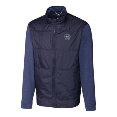 NCAA Penn State Nittany Lions Vault Big & Tall Stealth Hybrid Quilted Full-Zip Windbreaker Jacket