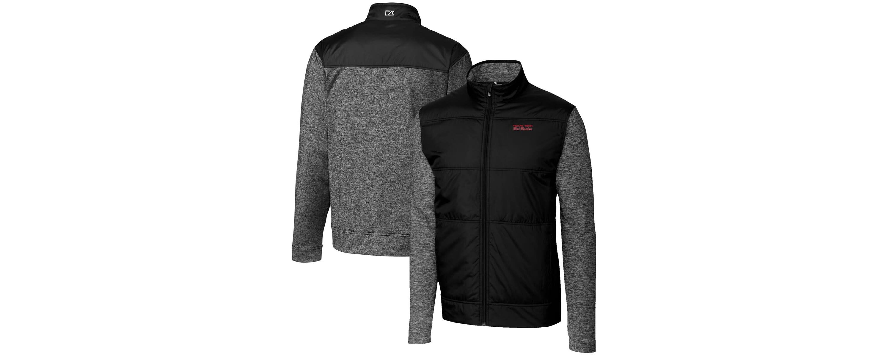 Texas Tech Red Raiders NCAA Texas Tech Raiders Vault Big & Tall Stealth Hybrid Quilted Full-Zip Windbreaker Jacket