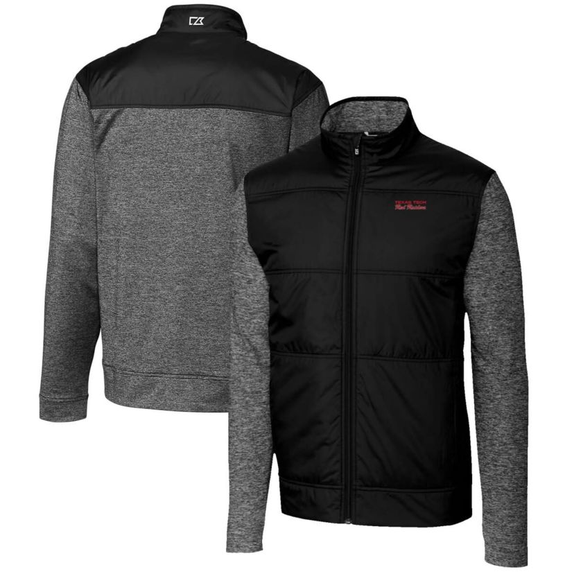 Texas Tech Red Raiders NCAA Texas Tech Raiders Vault Big & Tall Stealth Hybrid Quilted Full-Zip Windbreaker Jacket
