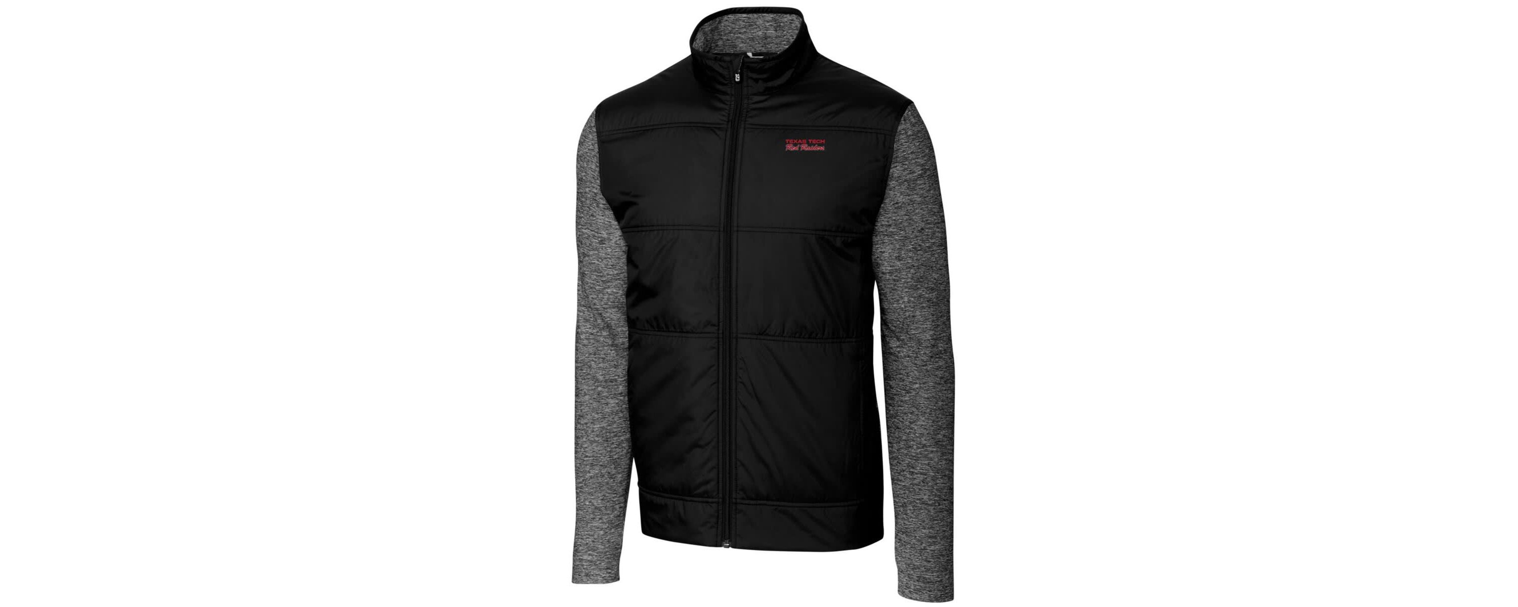 Texas Tech Red Raiders NCAA Texas Tech Raiders Vault Big & Tall Stealth Hybrid Quilted Full-Zip Windbreaker Jacket