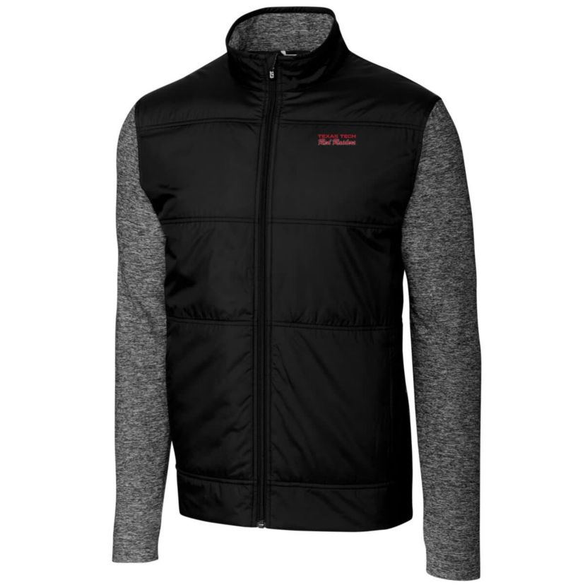 Texas Tech Red Raiders NCAA Texas Tech Raiders Vault Big & Tall Stealth Hybrid Quilted Full-Zip Windbreaker Jacket