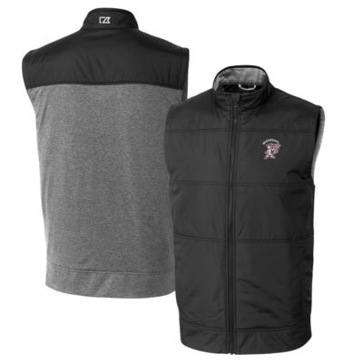 NCAA Mississippi State Bulldogs Vault Big & Tall Stealth Hybrid Windbreaker Full-Zip Vest