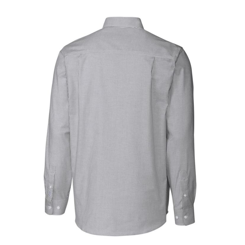 Tulane Green Wave NCAA Tulane Wave Vault Big & Tall Oxford Stripe Long Sleeve Button-Down Shirt