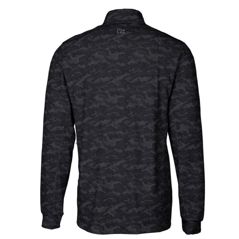 NCAA Oregon State Beavers Vault Big & Tall Traverse Print Stretch Quarter-Zip Pullover Top