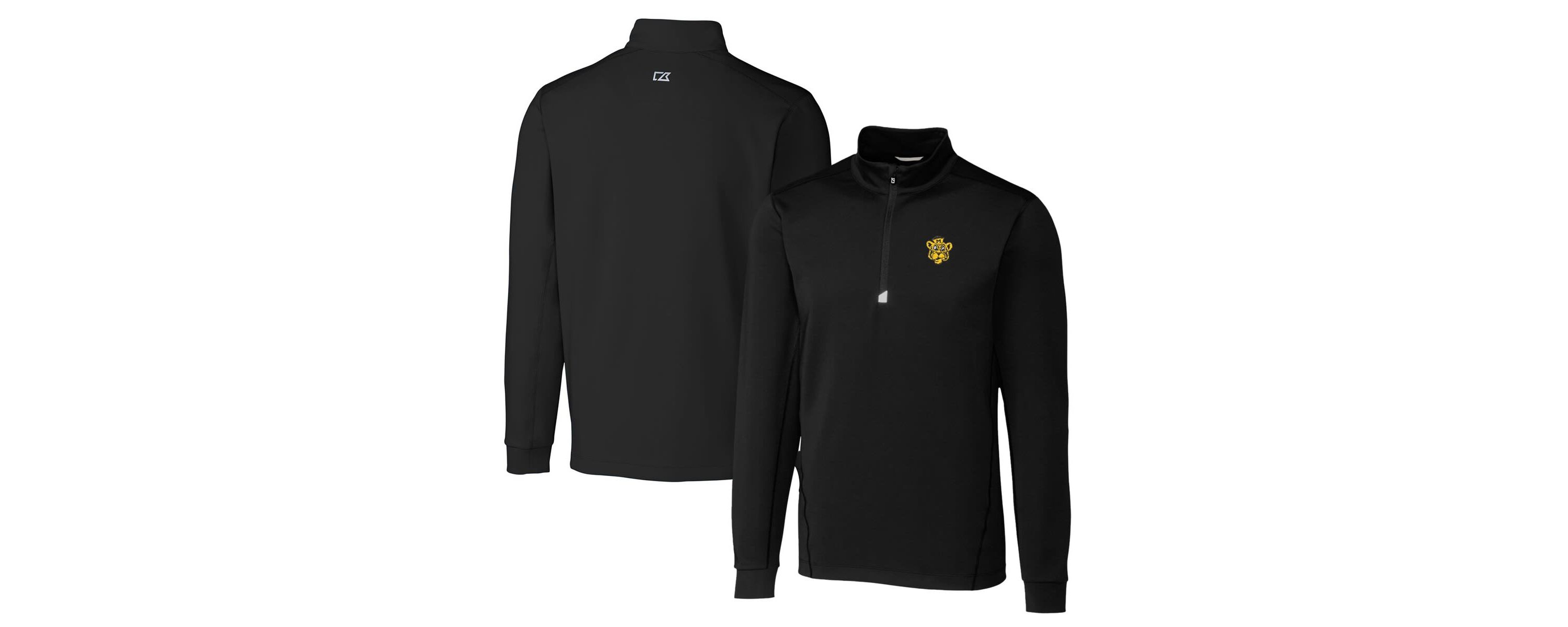 NCAA Missouri Tigers Big & Tall Traverse Stretch Quarter-Zip Pullover Top
