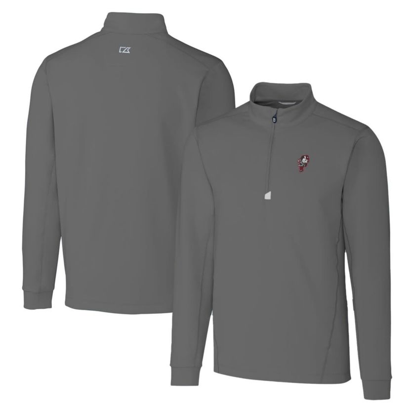 NCAA Ohio State Buckeyes Big & Tall Traverse Stretch Quarter-Zip Pullover Top
