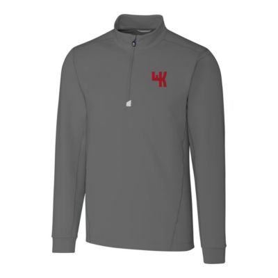 NCAA Western Kentucky Hilltoppers Big & Tall Traverse Stretch Quarter-Zip Pullover Top