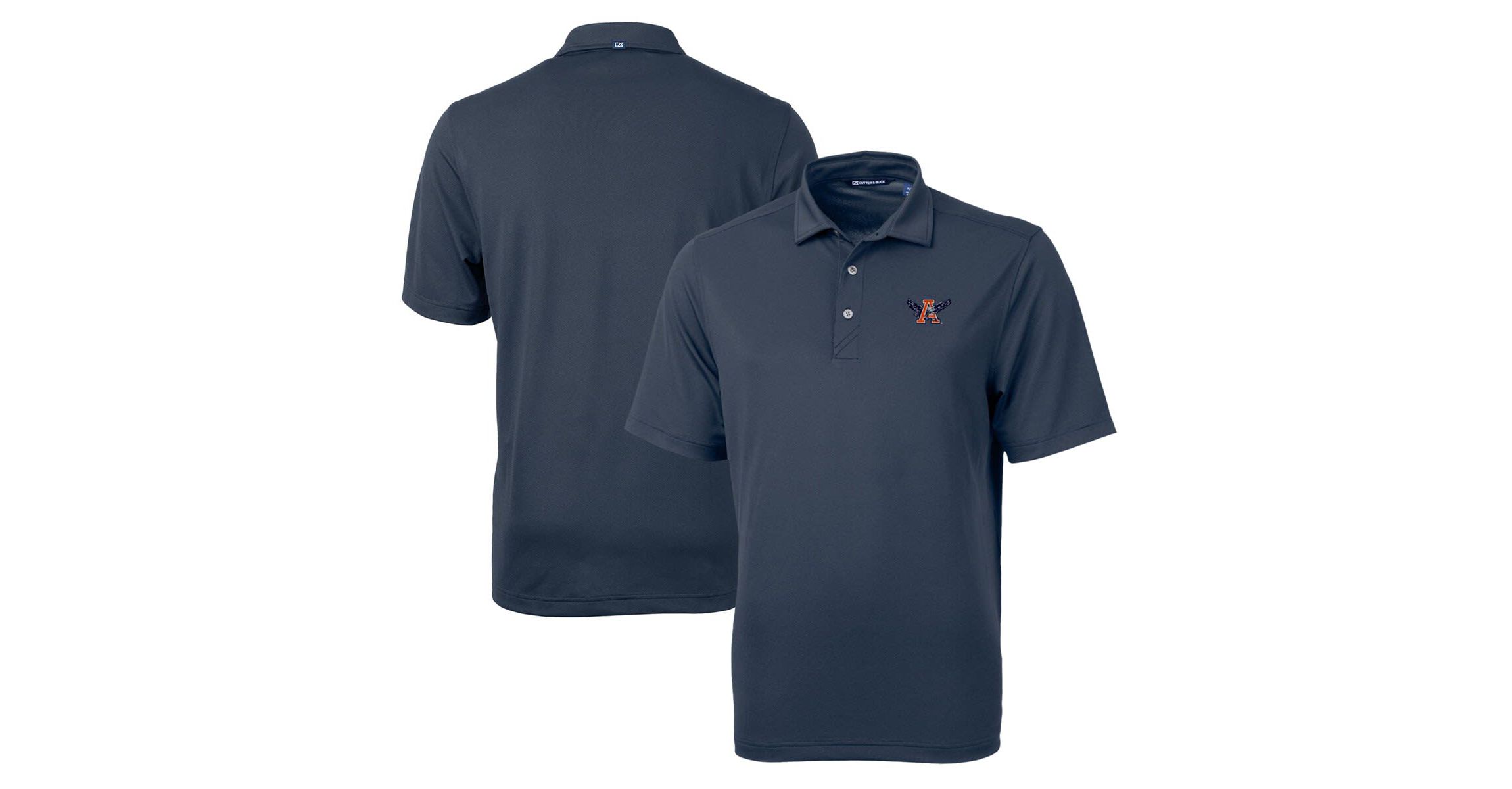 NCAA Auburn Tigers Team Big & Tall Virtue Eco Pique Recycled Polo