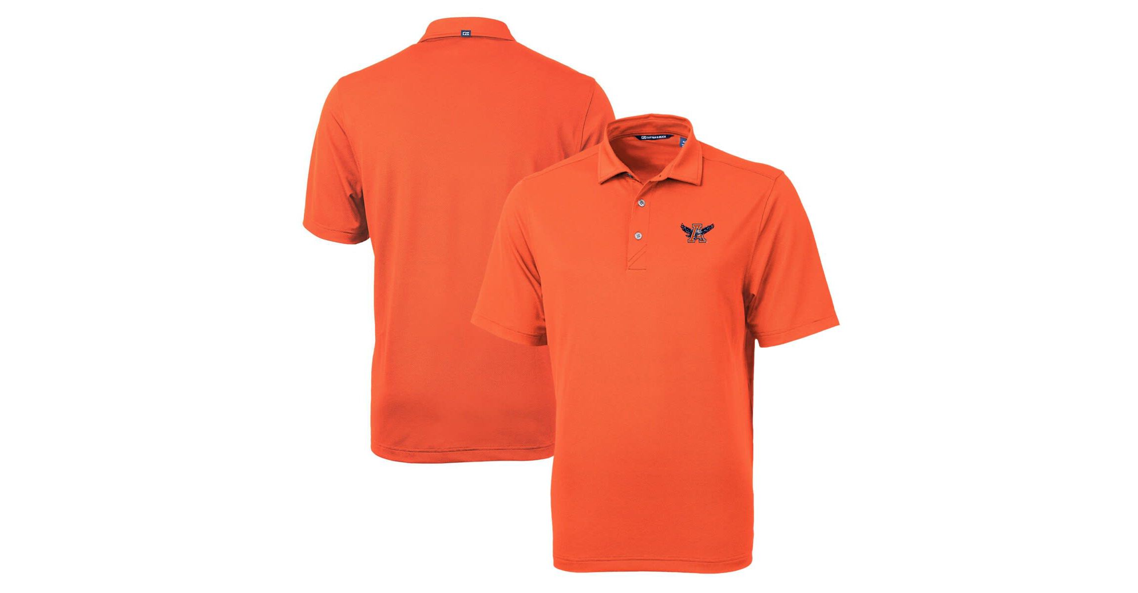 NCAA Auburn Tigers Team Big & Tall Virtue Eco Pique Recycled Polo