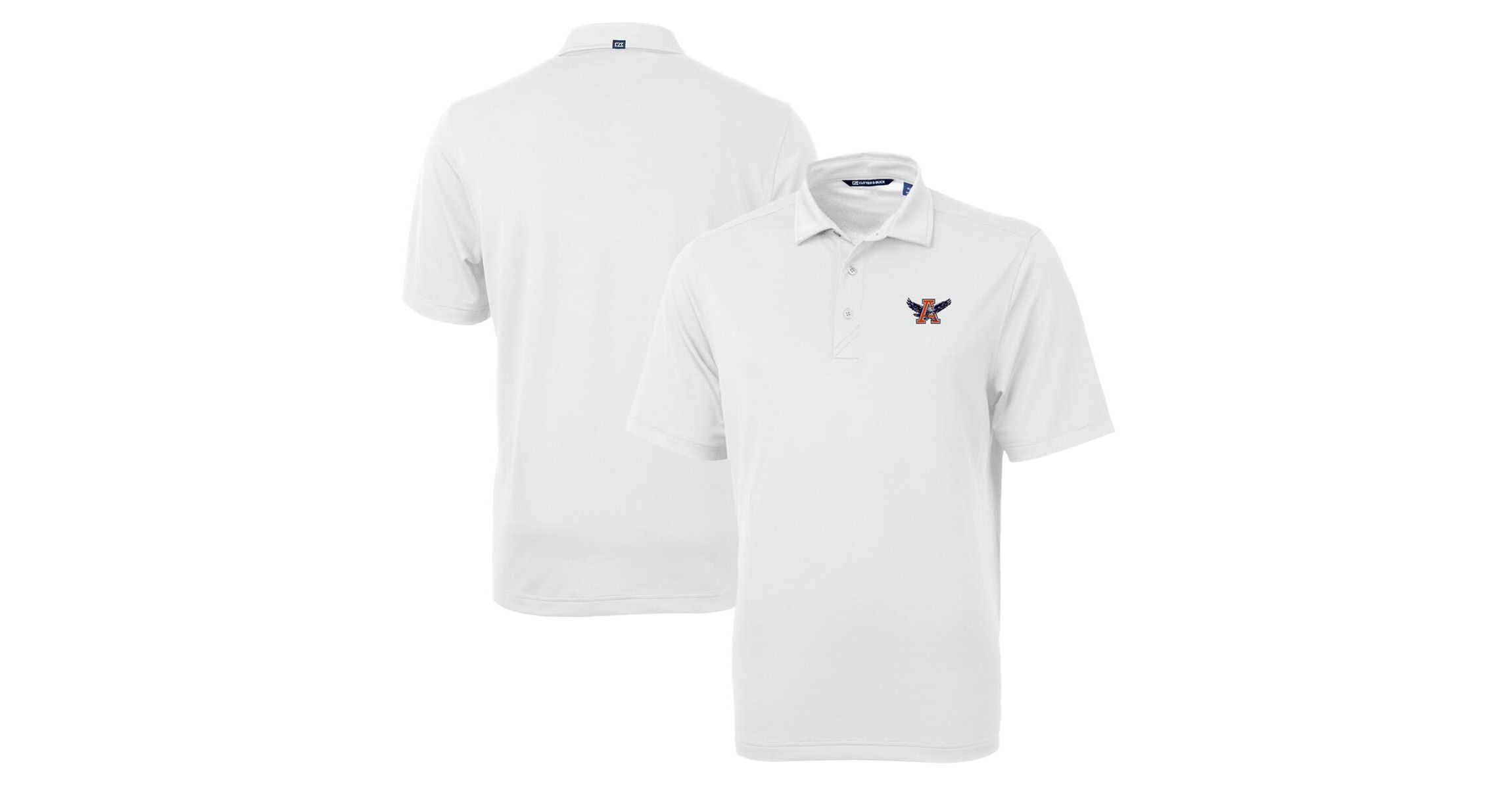 NCAA Auburn Tigers Team Big & Tall Virtue Eco Pique Recycled Polo