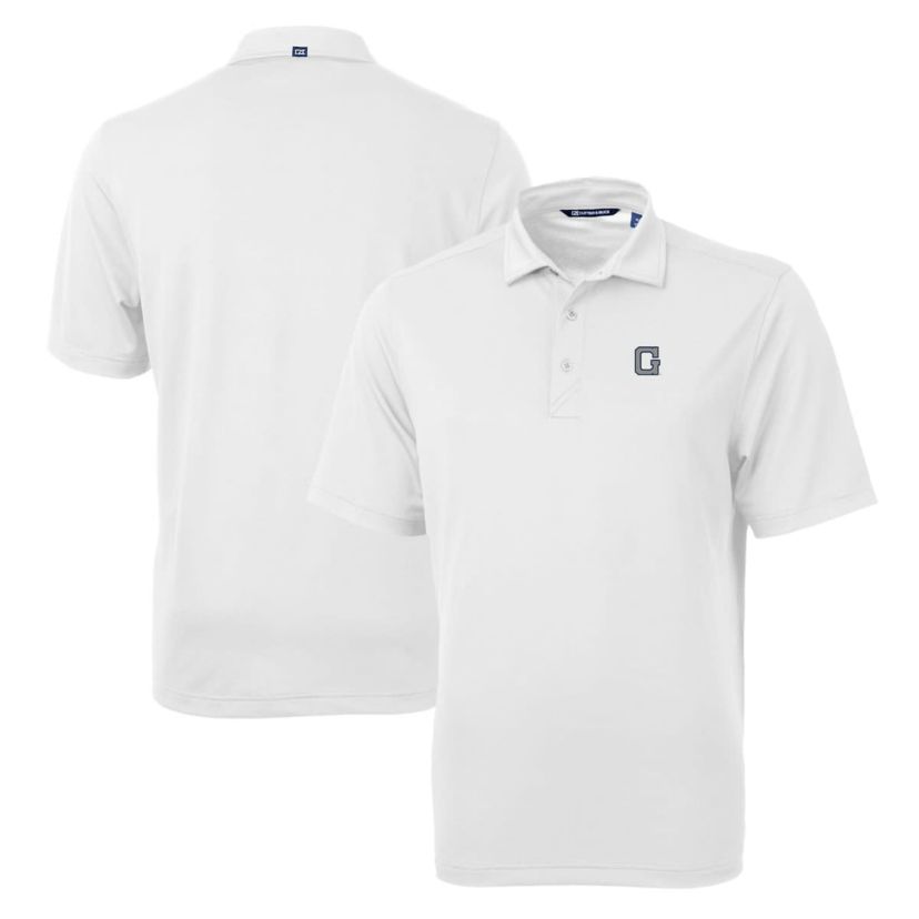 NCAA Georgetown Hoyas Team Big & Tall Virtue Eco Pique Recycled Polo