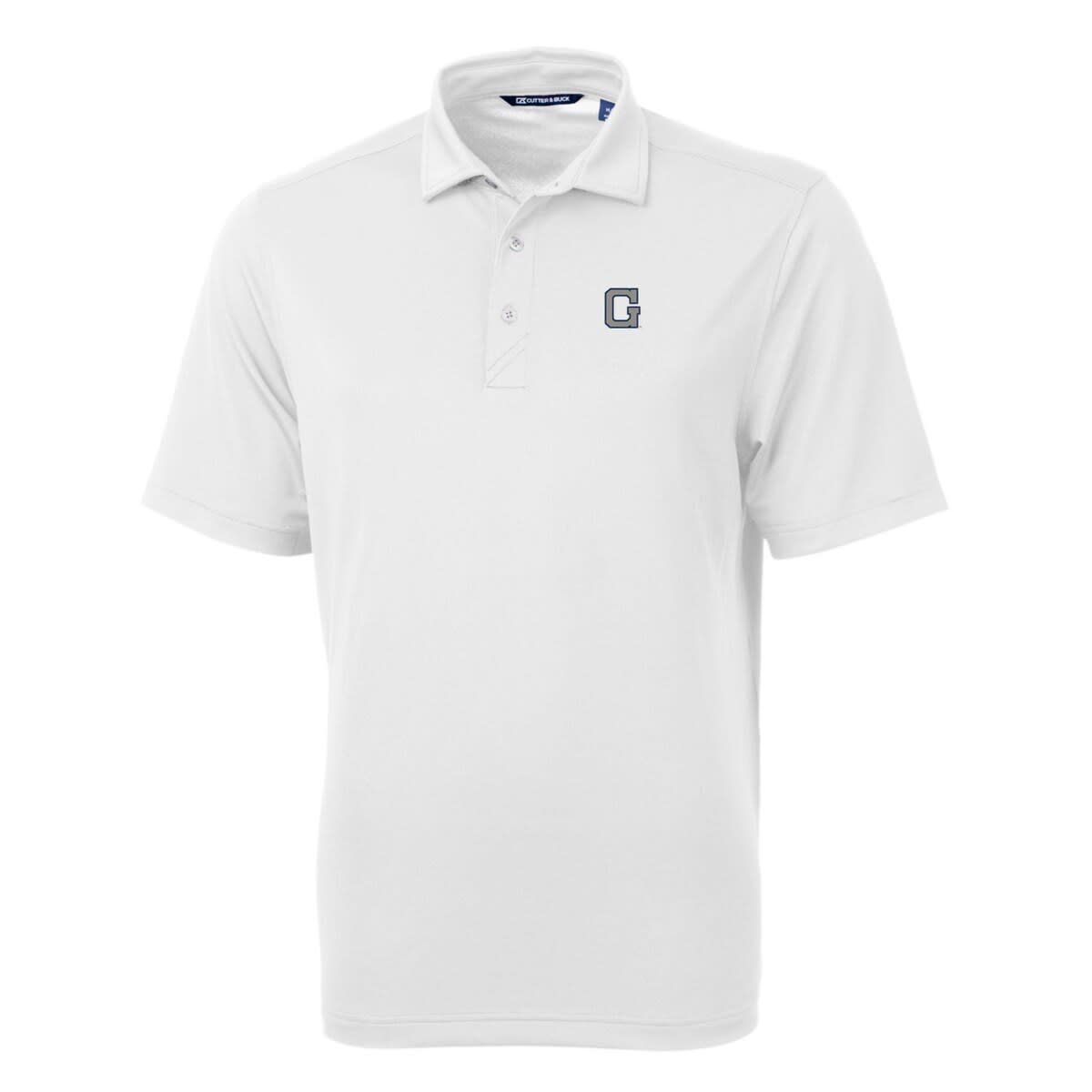 NCAA Georgetown Hoyas Team Big & Tall Virtue Eco Pique Recycled Polo