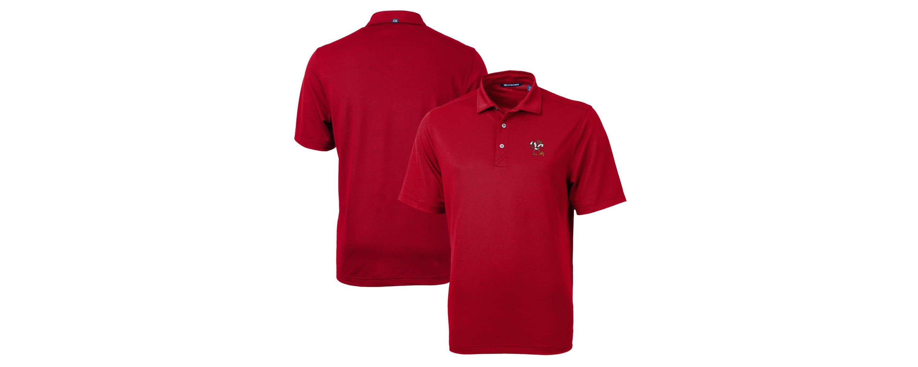 NCAA Louisville Cardinals Team Big & Tall Virtue Eco Pique Recycled Polo