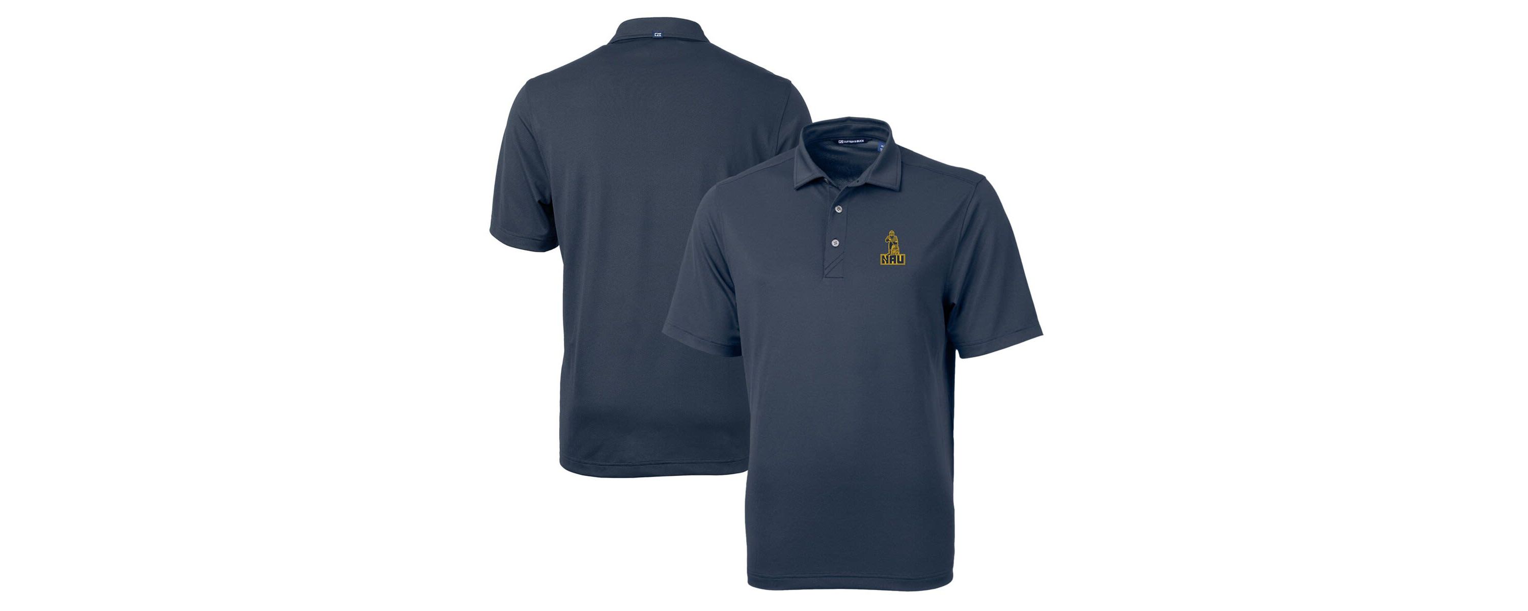 NCAA Northern Arizona Lumberjacks Team Big & Tall Virtue Eco Pique Recycled Polo