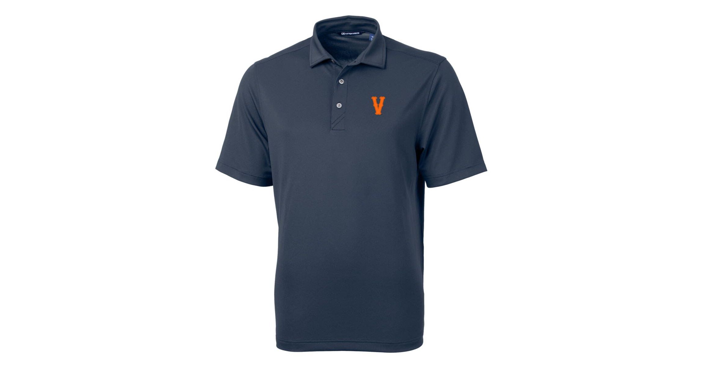 NCAA Virginia Cavaliers Vintage Team Big & Tall Virtue Eco Pique Recycled Polo