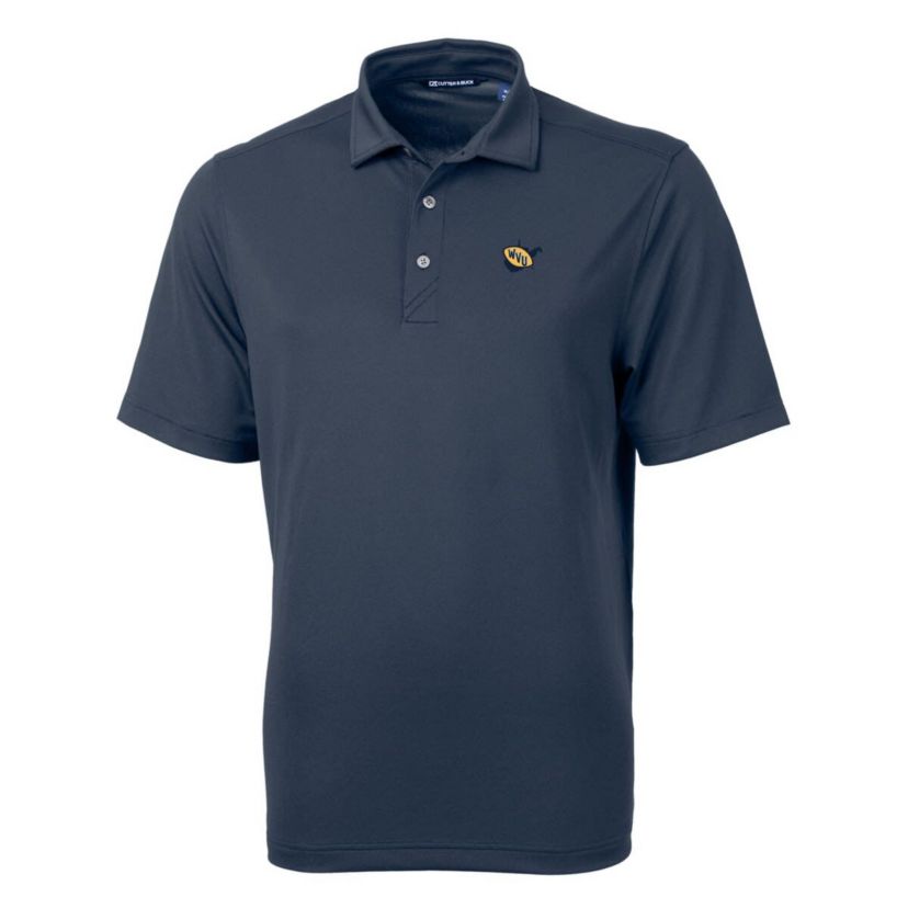 NCAA West Virginia Mountaineers Team Big & Tall Virtue Eco Pique Recycled Polo