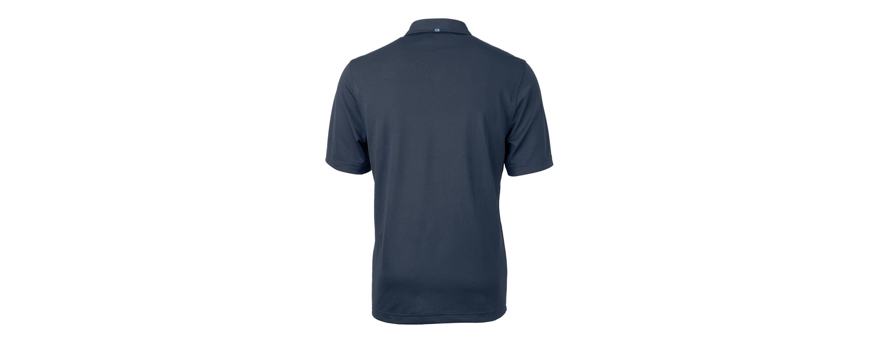 NCAA West Virginia Mountaineers Team Big & Tall Virtue Eco Pique Recycled Polo