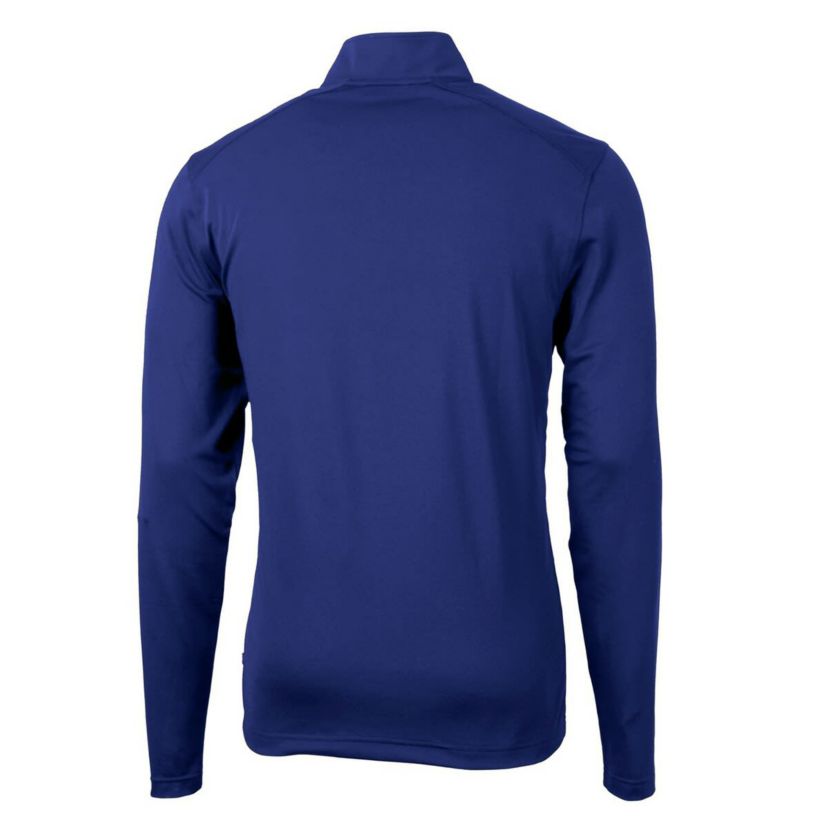 NCAA Air Force Falcons Team Big & Tall Virtue Eco Pique Recycled Quarter-Zip Pullover Top