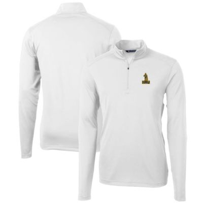 NCAA Northern Arizona Lumberjacks Team Big & Tall Virtue Eco Pique Recycled Quarter-Zip Pullover Top