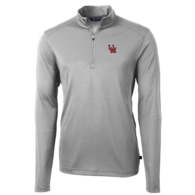 NCAA Ole Miss Rebels Team Big & Tall Virtue Eco Pique Recycled Quarter-Zip Pullover Top