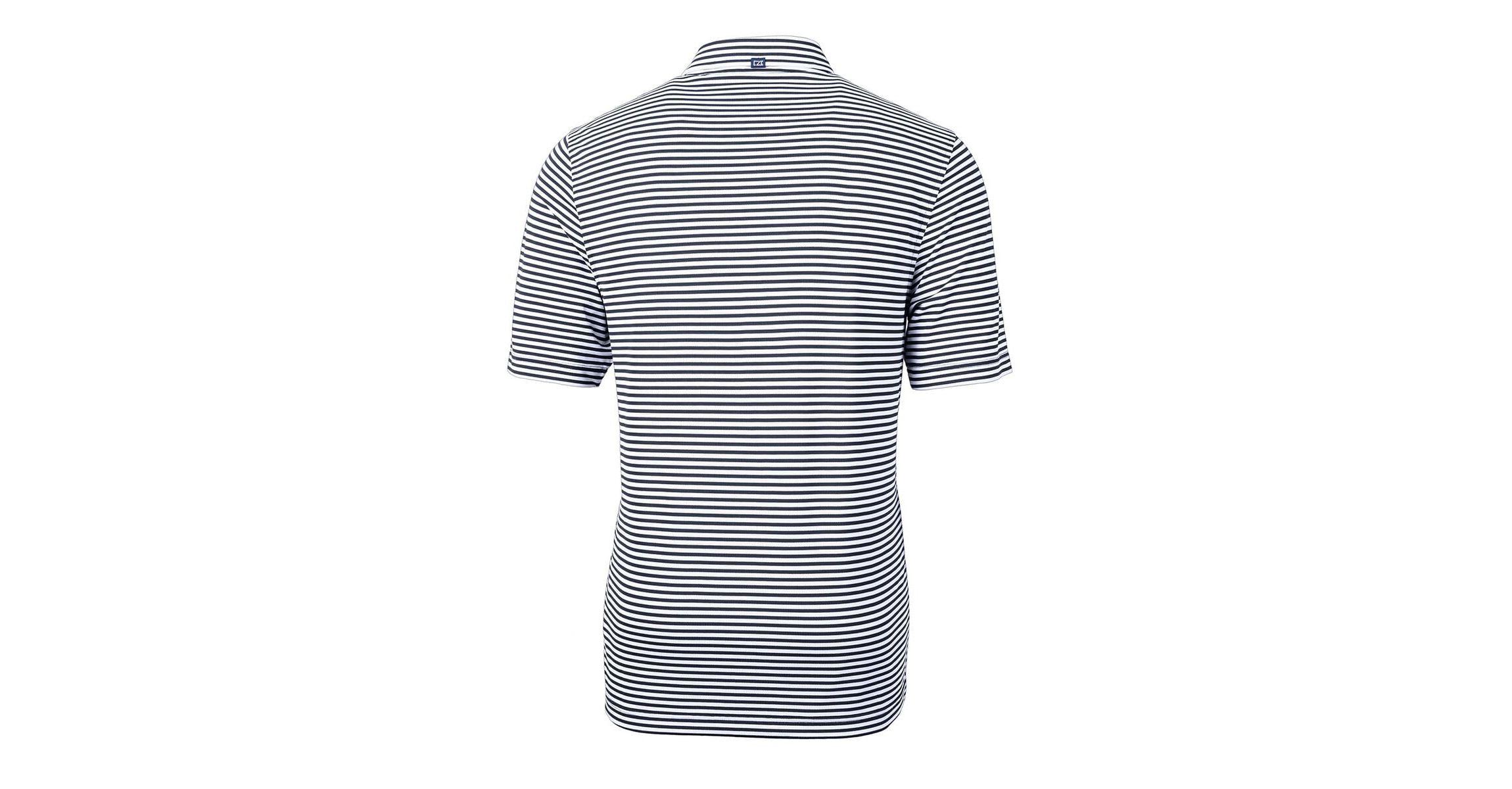 NCAA Auburn Tigers Big & Tall Team Logo Virtue Eco Pique Stripe Recycled Polo