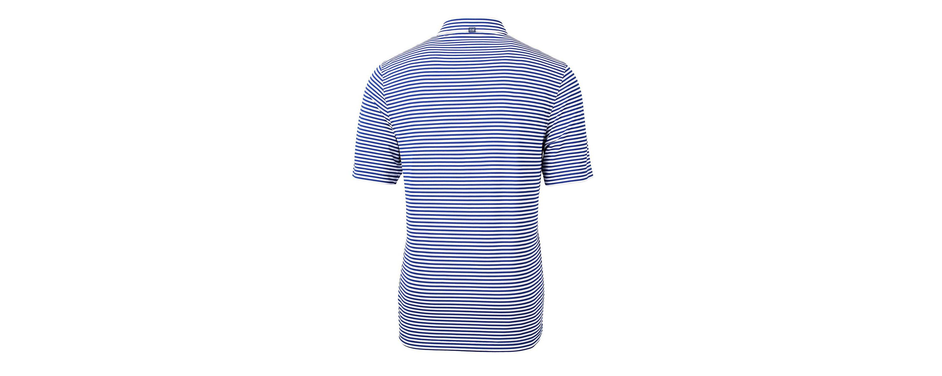 NCAA Ole Miss Rebels Big & Tall Team Logo Virtue Eco Pique Stripe Recycled Polo