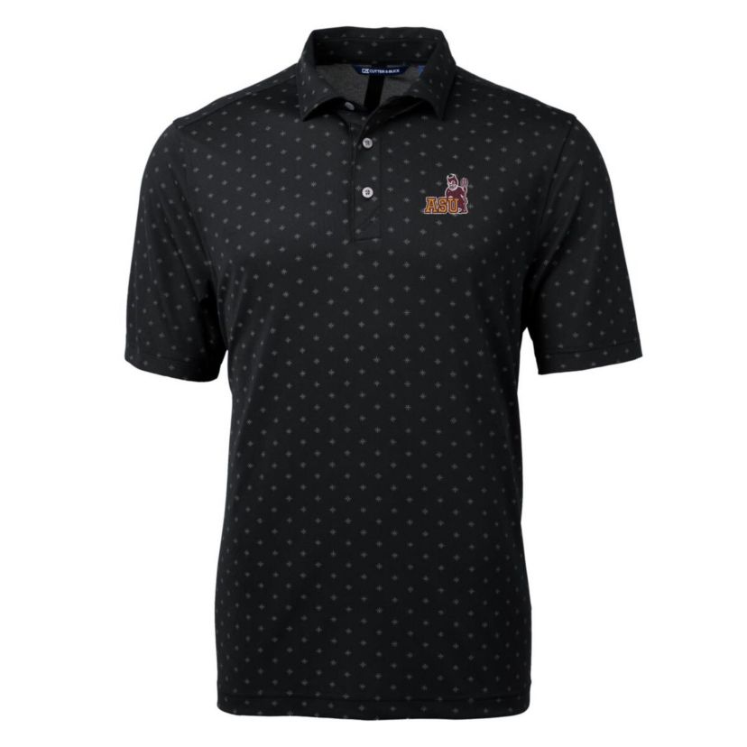NCAA Arizona State Sun Devils Team Big & Tall Virtue Eco Pique Tile Print Polo