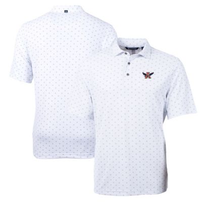 NCAA Auburn Tigers Team Big & Tall Virtue Eco Pique Tile Print Polo