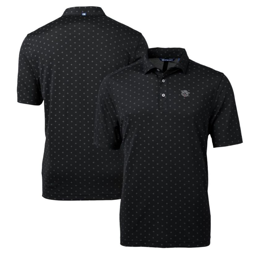 NCAA Cincinnati Bearcats Team Big & Tall Virtue Eco Pique Tile Print Polo