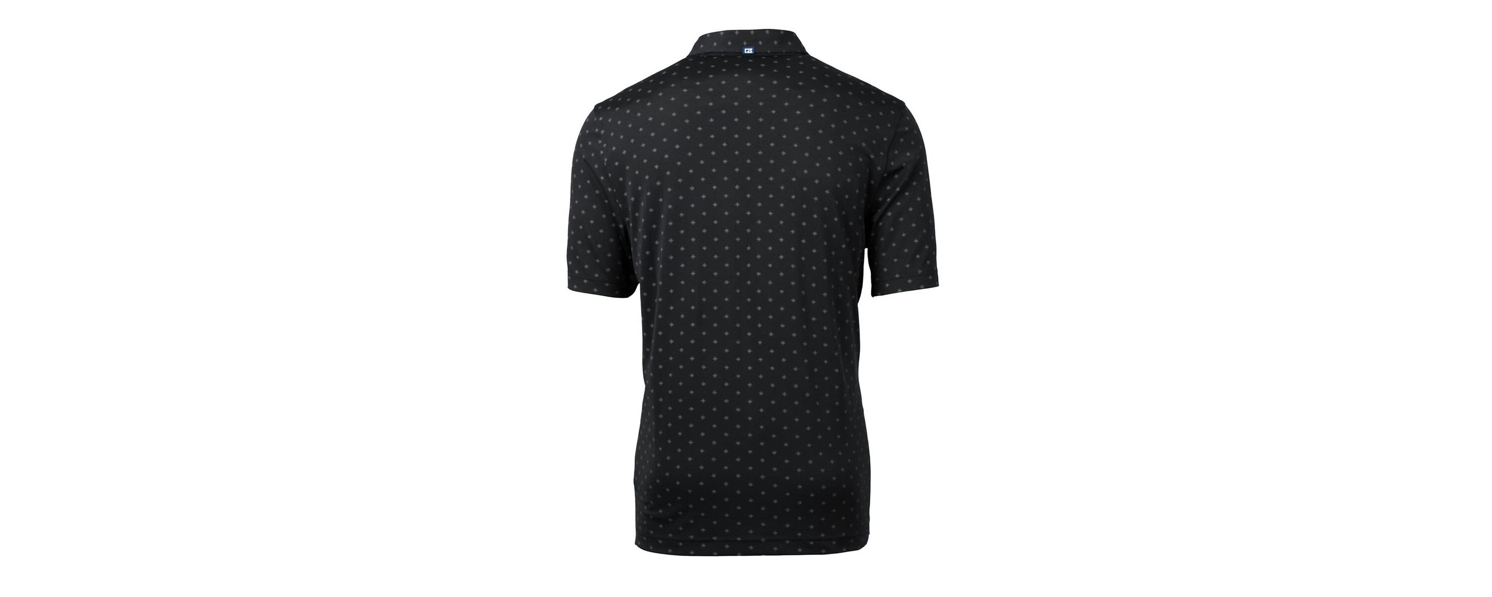NCAA Cincinnati Bearcats Team Big & Tall Virtue Eco Pique Tile Print Polo