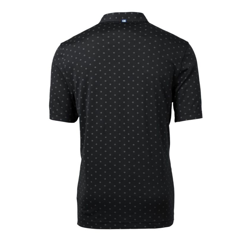NCAA Cincinnati Bearcats Team Big & Tall Virtue Eco Pique Tile Print Polo