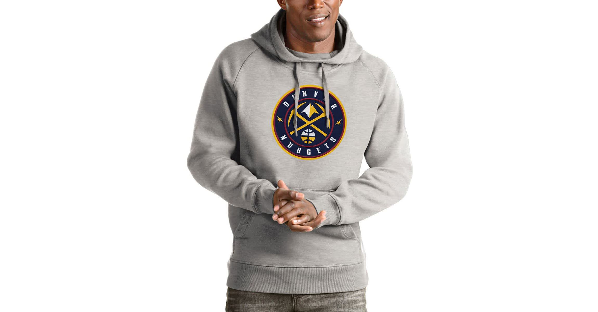 NBA Denver Nuggets Team Logo Victory Pullover Hoodie