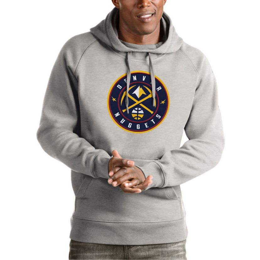 NBA Denver Nuggets Team Logo Victory Pullover Hoodie