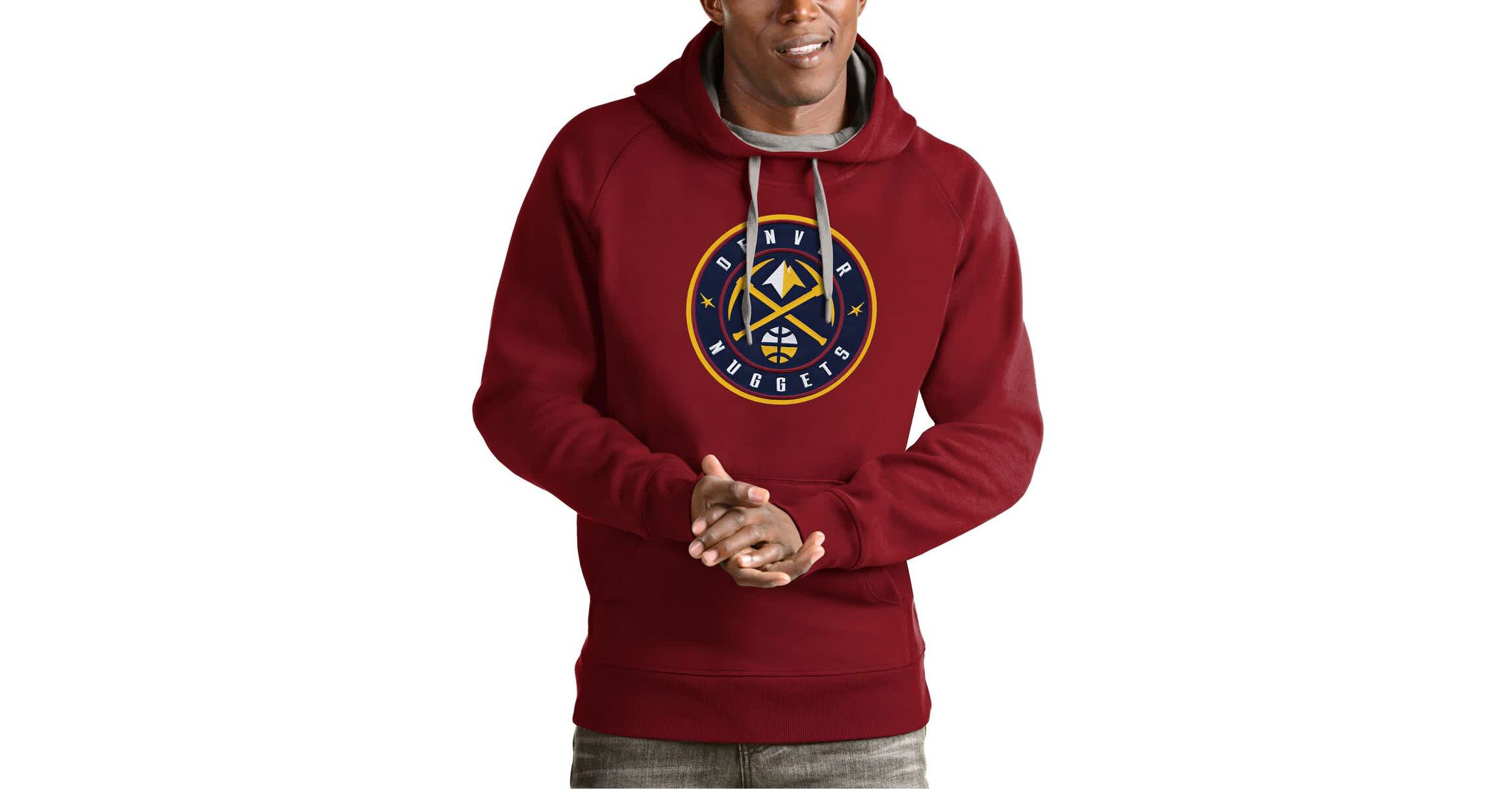 NBA Denver Nuggets Team Logo Victory Pullover Hoodie
