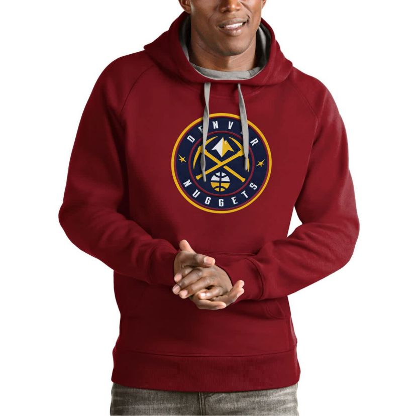 NBA Denver Nuggets Team Logo Victory Pullover Hoodie