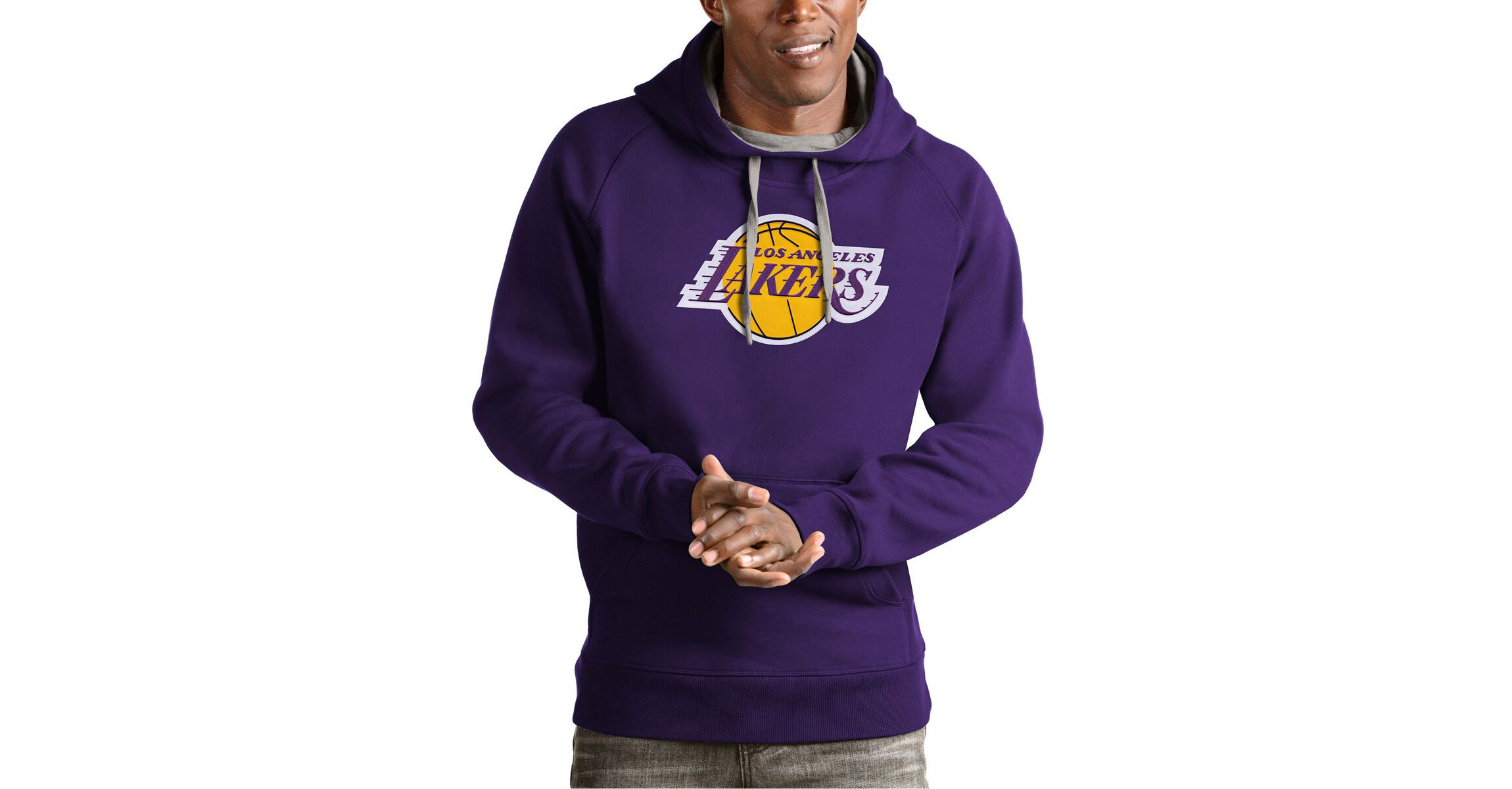 NBA Los Angeles Lakers Team Logo Victory Pullover Hoodie