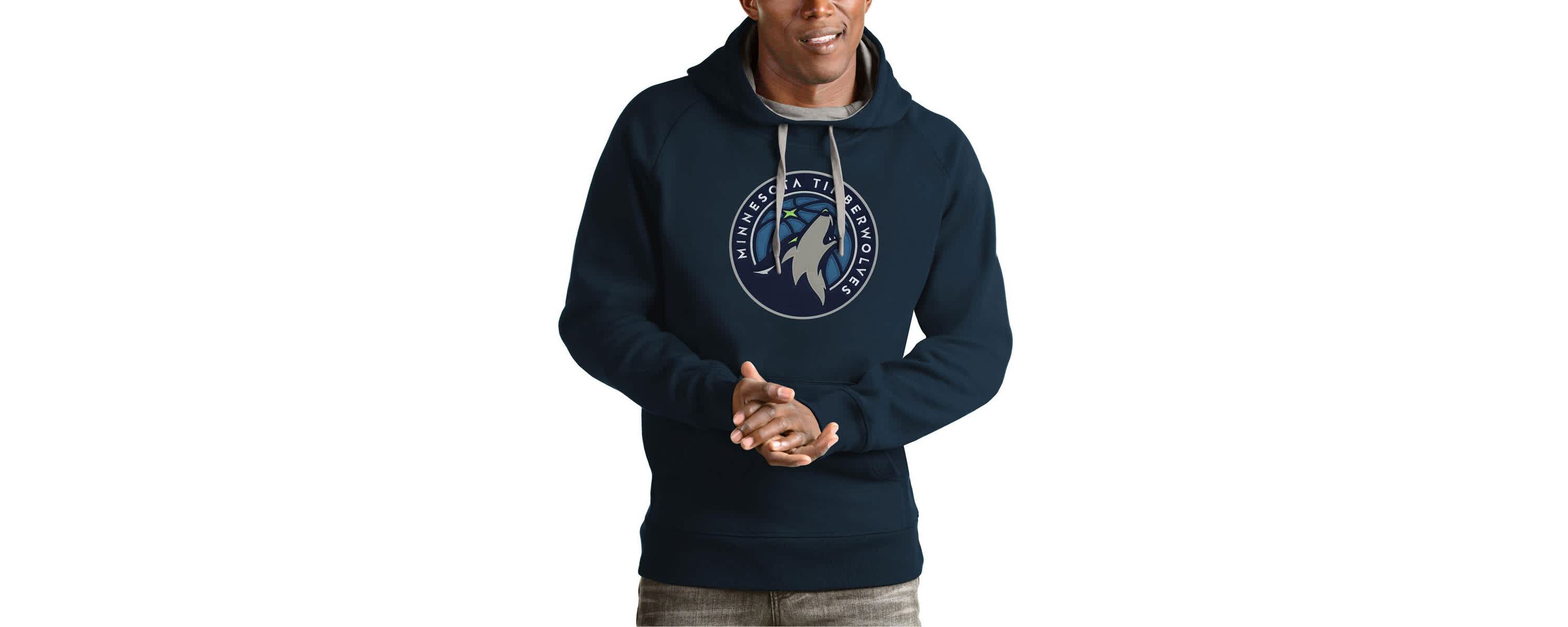 NBA Minnesota Timberwolves Team Logo Victory Pullover Hoodie