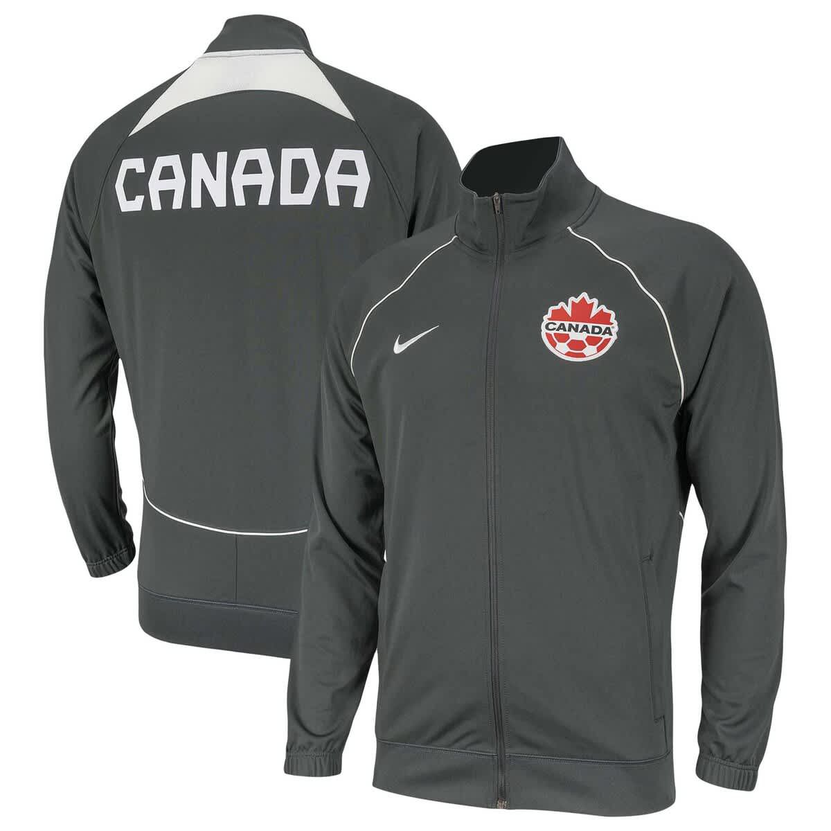 Soccer National Teams Nike Canada Soccer Anthem Raglan Full-Zip Jacket