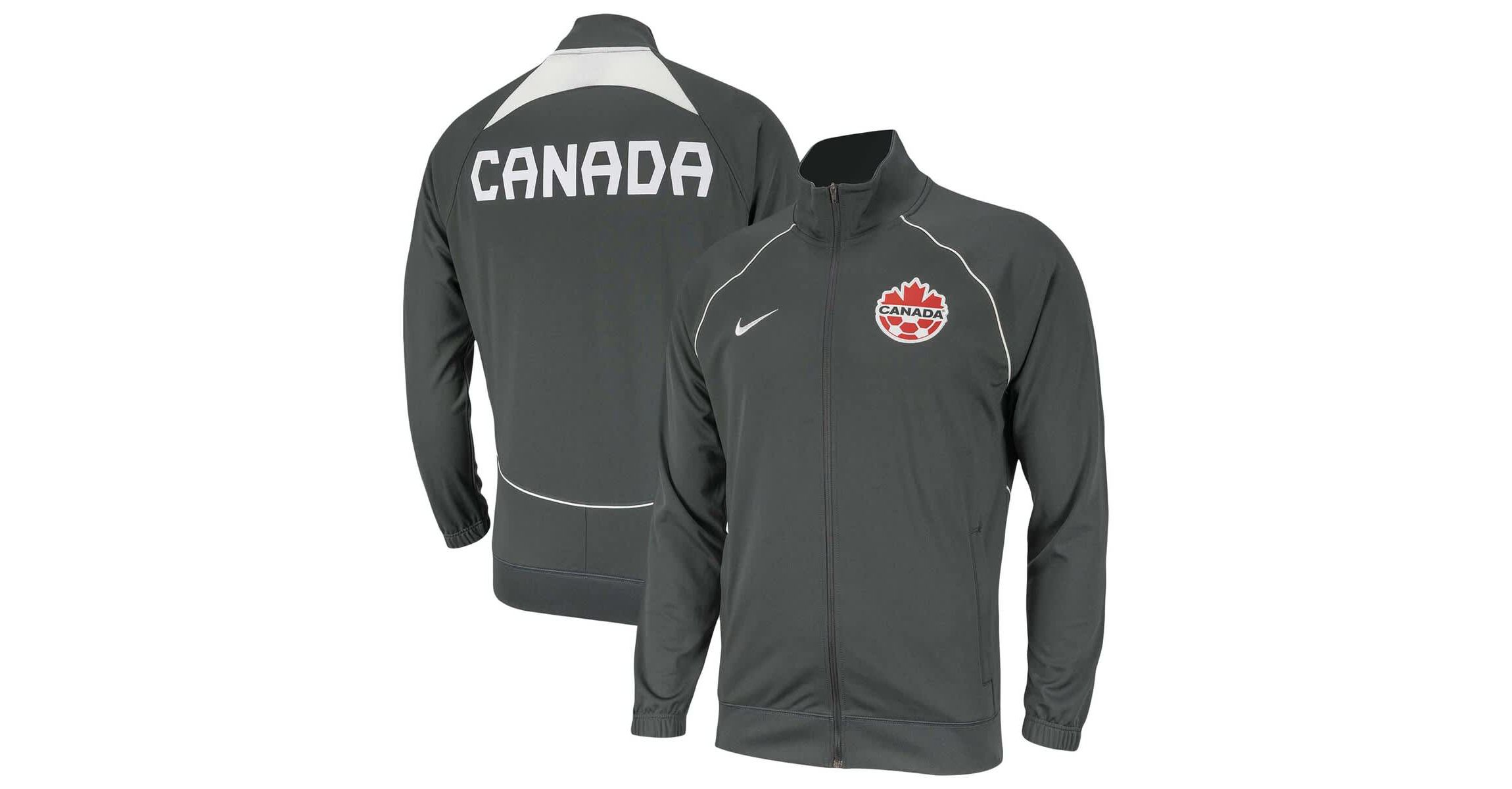 Soccer National Teams Nike Canada Soccer Anthem Raglan Full-Zip Jacket