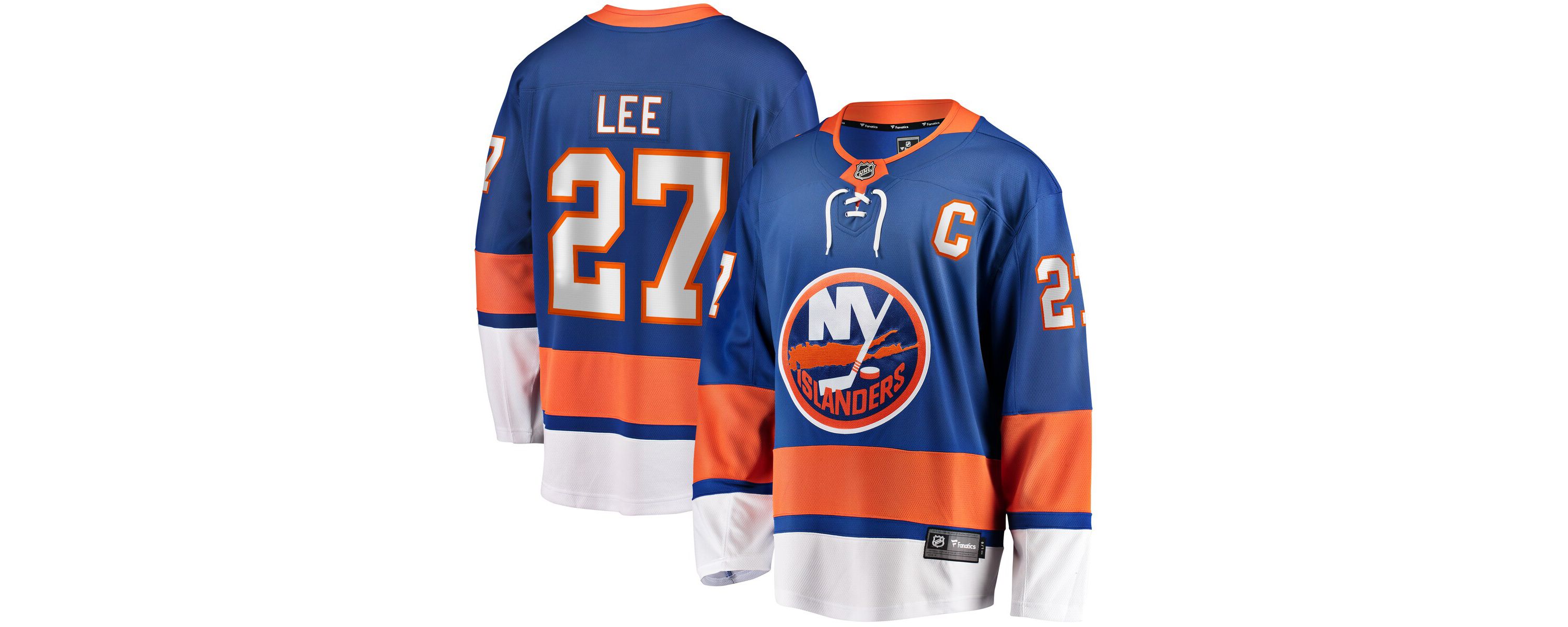 NHL Fanatics Anders Lee New York Islanders Home Captain Patch Breakaway Player Jersey