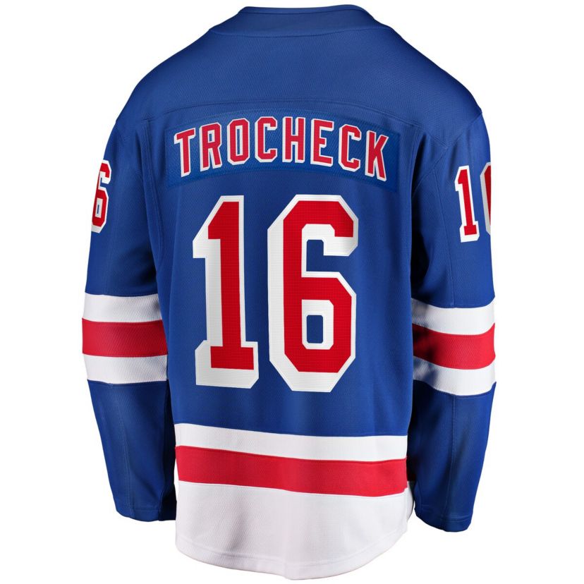 NHL Fanatics Vincent Trocheck New York Rangers Home Breakaway Player Jersey