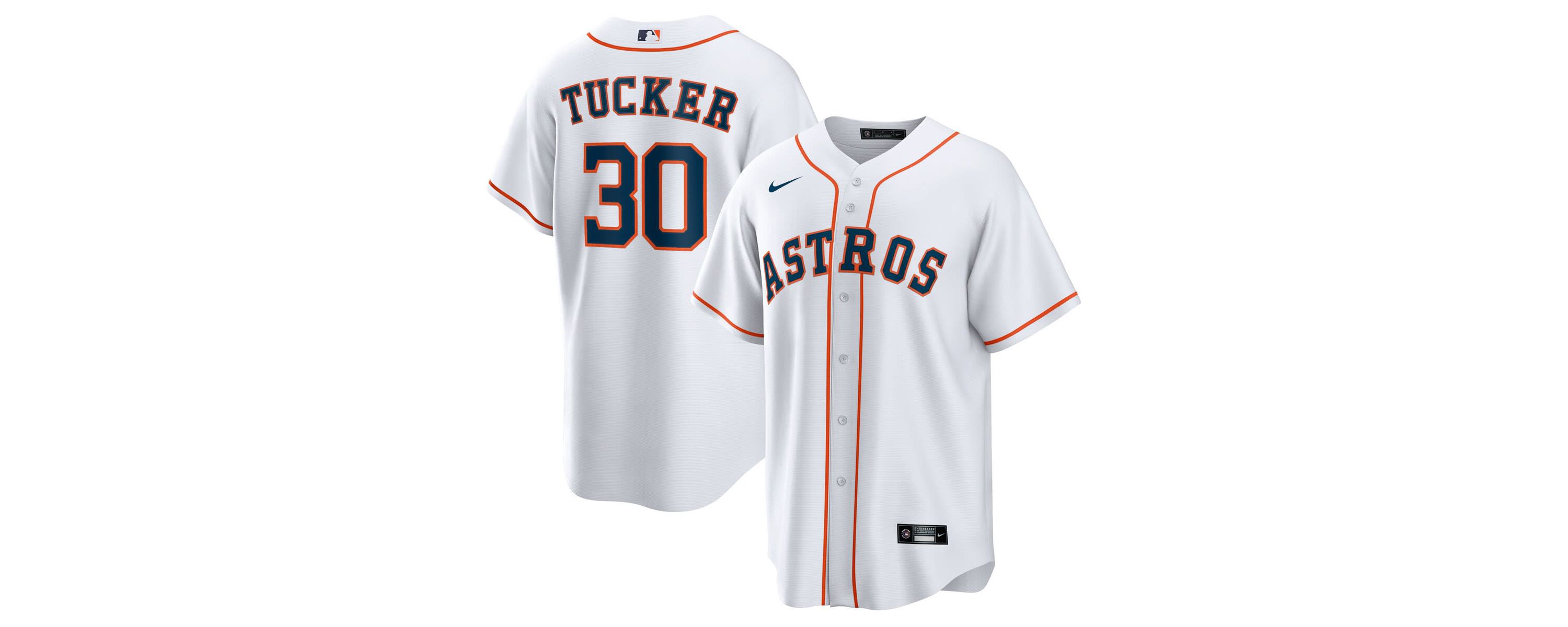 MLB Nike Kyle Tucker Houston Astros Home Official Replica Player Jersey