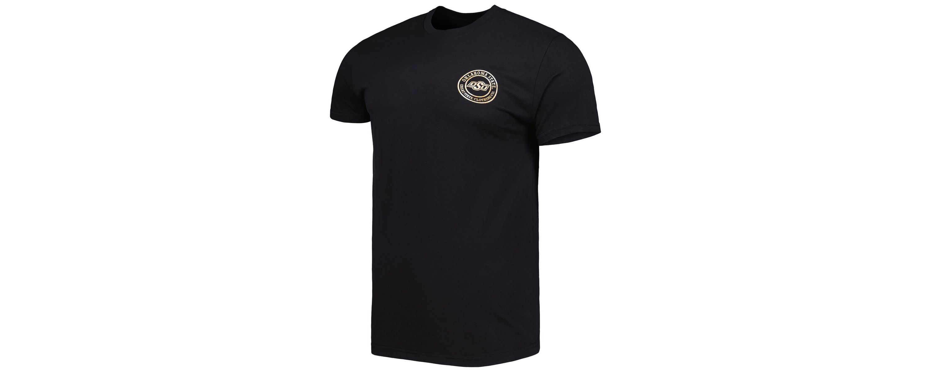 NCAA Oklahoma State Cowboys Flag 2-Hit T-Shirt