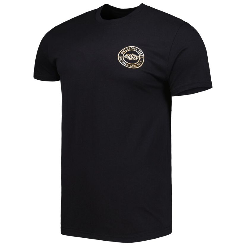 NCAA Oklahoma State Cowboys Flag 2-Hit T-Shirt