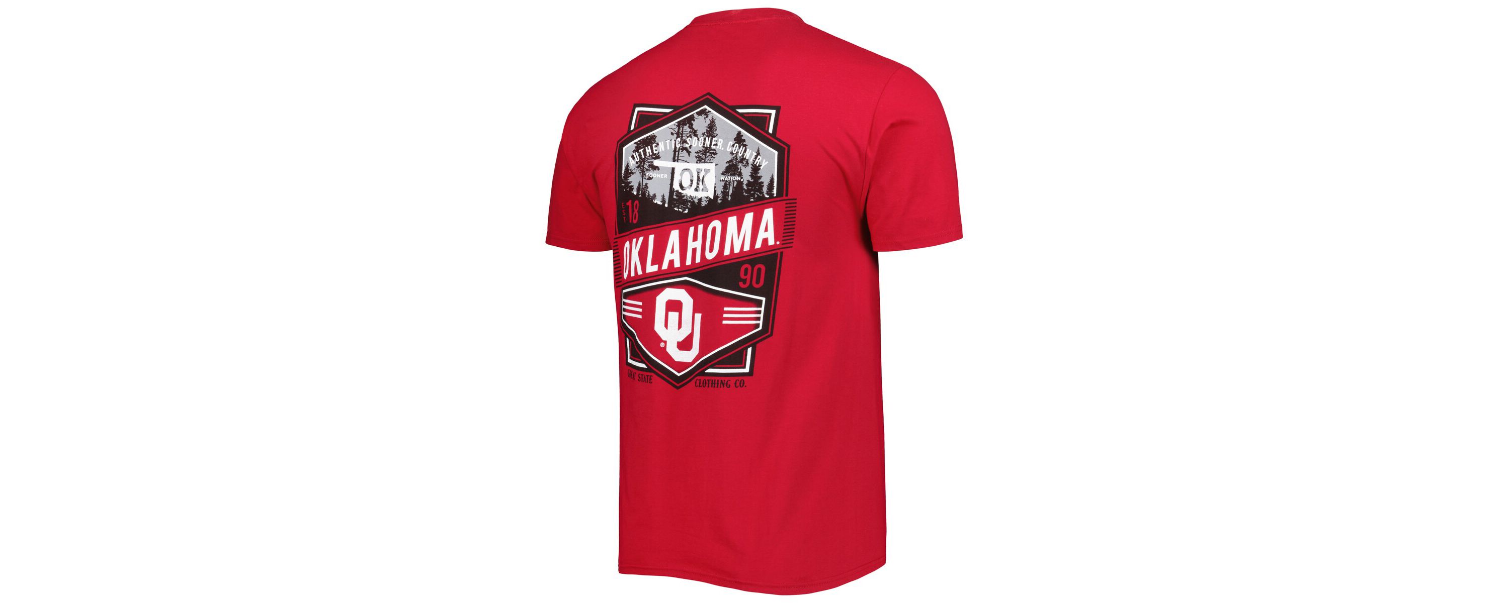 NCAA Oklahoma Sooners Double Diamond Crest T-Shirt