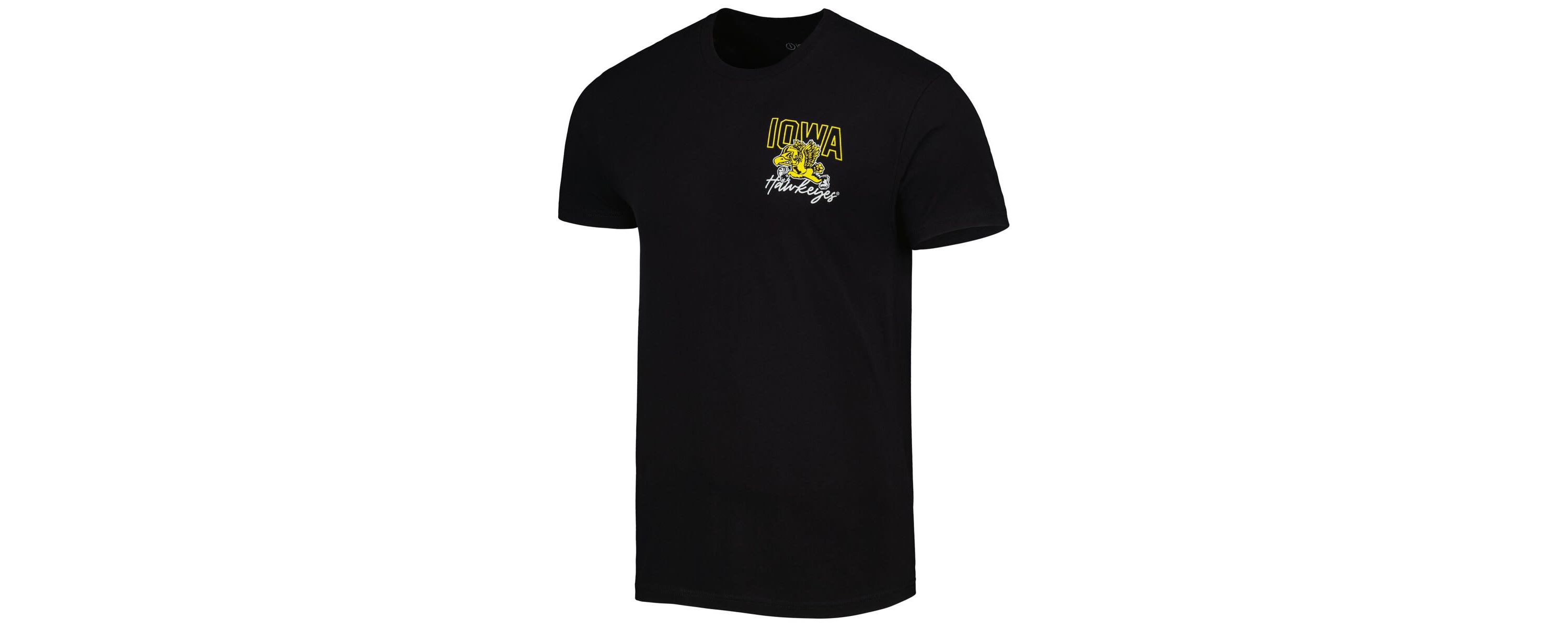 NCAA Iowa Hawkeyes Vintage Through the Years Two-Hit T-Shirt